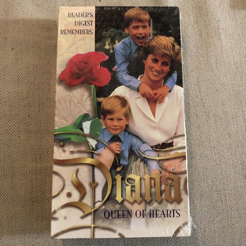 Readers Digest Remembers Diana: Queen of Hearts (VHS, 1999) Princess Diana